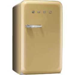 Smeg FAB10HRP 55cm 'Retro Style' Home Bar Fridge and Icebox in Cream with Right Hand Hinge
